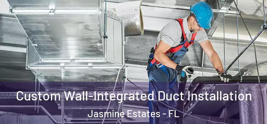 Custom Wall-Integrated Duct Installation Jasmine Estates - FL