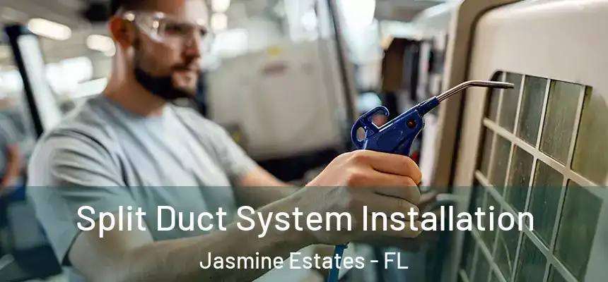  Split Duct System Installation Jasmine Estates - FL